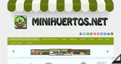 Desktop Screenshot of minihuertos.net