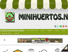 Tablet Screenshot of minihuertos.net